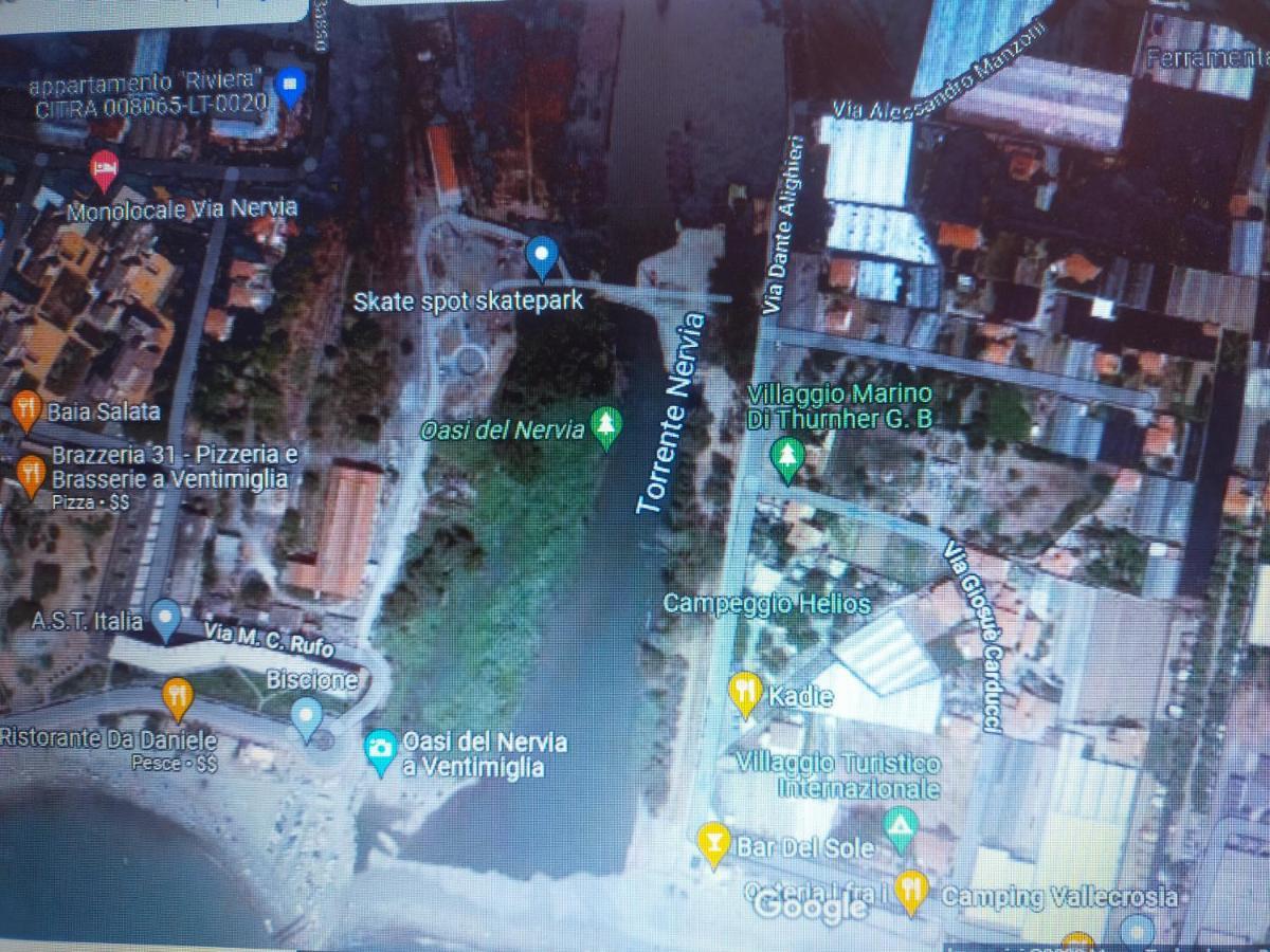 Riviera Trilocale Wifi E Parcheggio Privato * Ventimiglia
